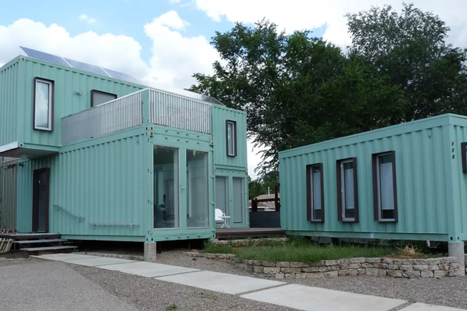 Shipping Container Text